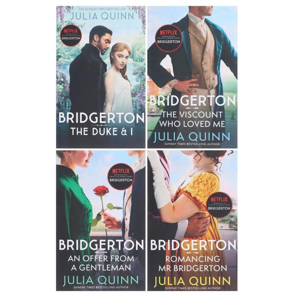 The Bridgerton Collection: Books 1 - 4: Inspiration for the Netflix Original Series Bridgerton (Bridgerton Family)