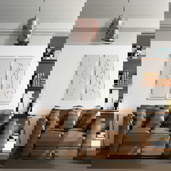 Antique Copper Metal Easy Fit Pendant Lamp Shade with Laser Cut Leaves Image 6