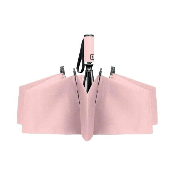 MidOcean Agumbe Windproof Folding Umbrella - Baby Pink - 
