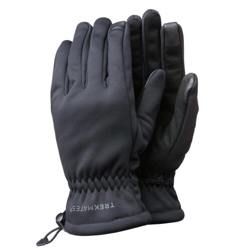 Trekmates Mens Rigg Windproof Breathable Softshell Gloves Outdoor Hiking