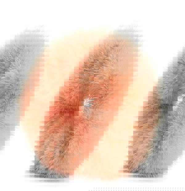 Mink Hair Band Peach Pink