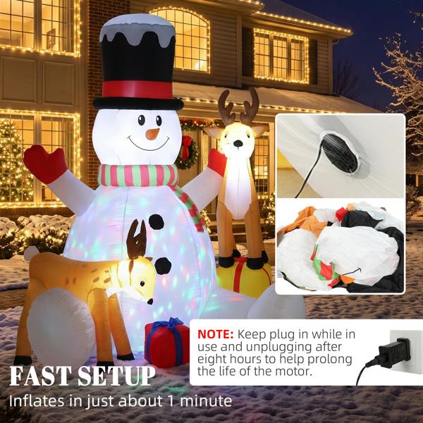 Inflatable Snowman