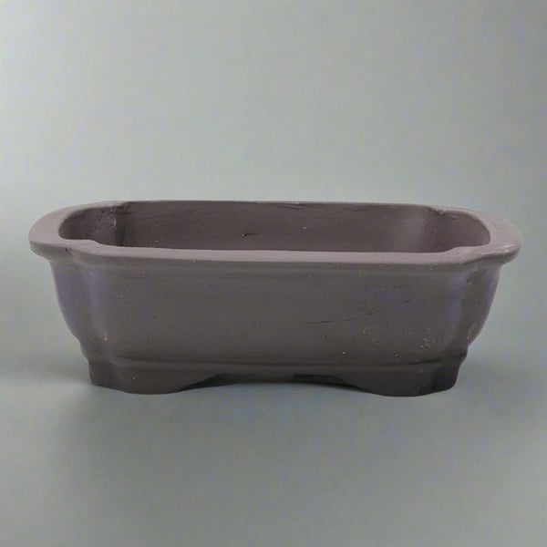 Unglazed Bonsai Pot Rectangle | 18cm x 14cm x 4cm | YB1119 - Yorkshire Bonsai