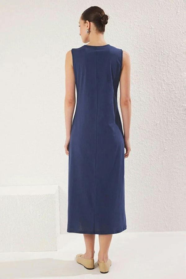 WOVCOR Sleeveless Long Lined Undershirt Dress