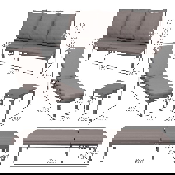 Sun Lounger Set