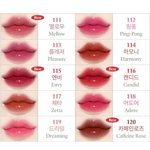 LAKA Fruity Glam Tint - 20 Colours