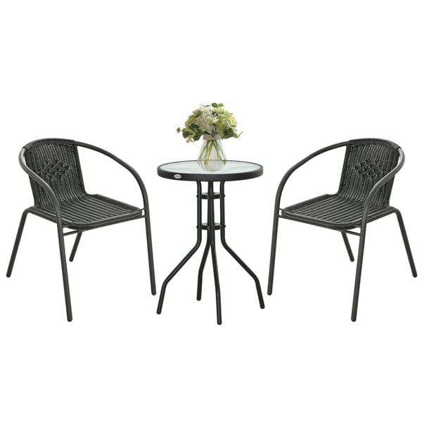 Rattan Bistro Set