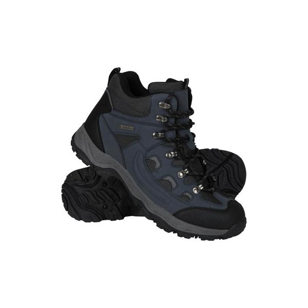 Mountain Warehouse Mens Adventurer Waterproof Hiking Boots - Navy - 