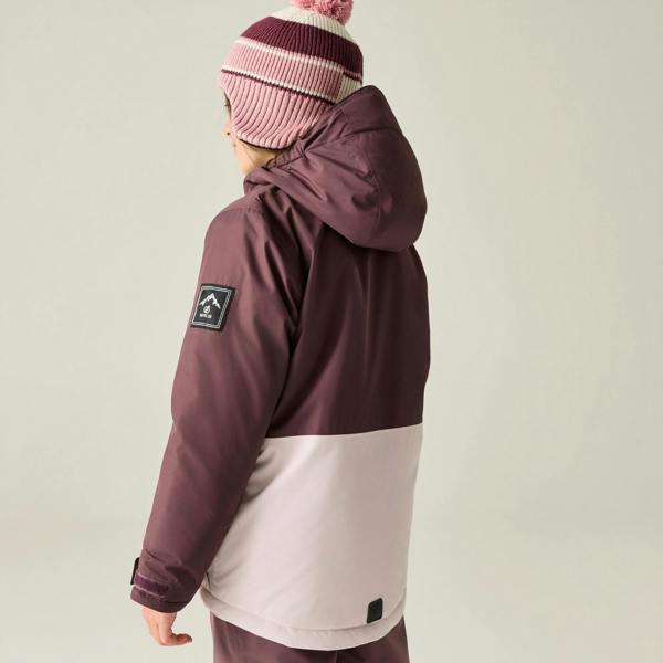 Dare 2B Childrens/Kids Wing It Ski Jacket - Huckleberry/Pink Haze - 