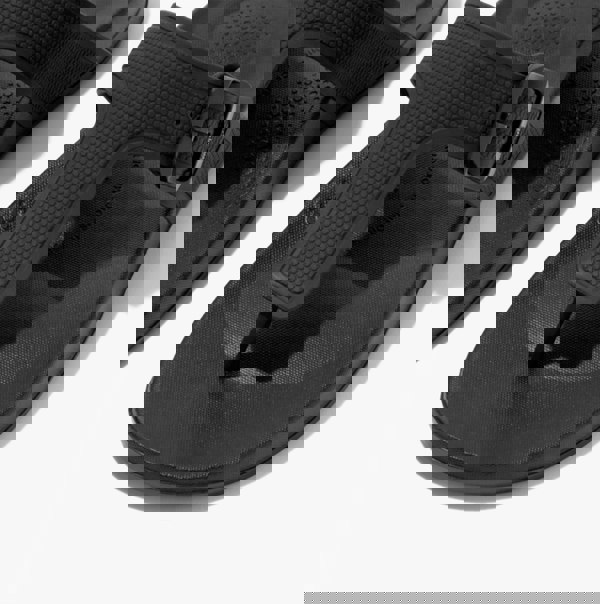 FitFlop iQUSHION ADJUSTABLE BUCKLE Womens Toe Post Sandals All Black