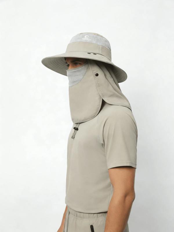 Anniou UPF 50+ Bucket Hat with Face & Neck Cover