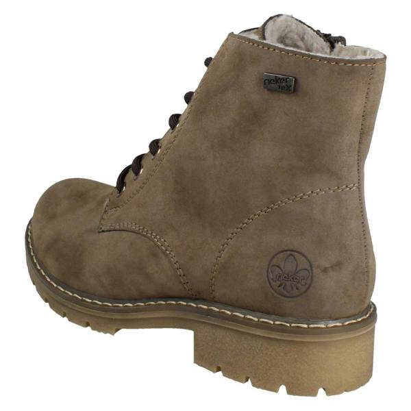 Rieker Ladies Rieker Wide Fitting Warm Lined Ankle Boots Y9103