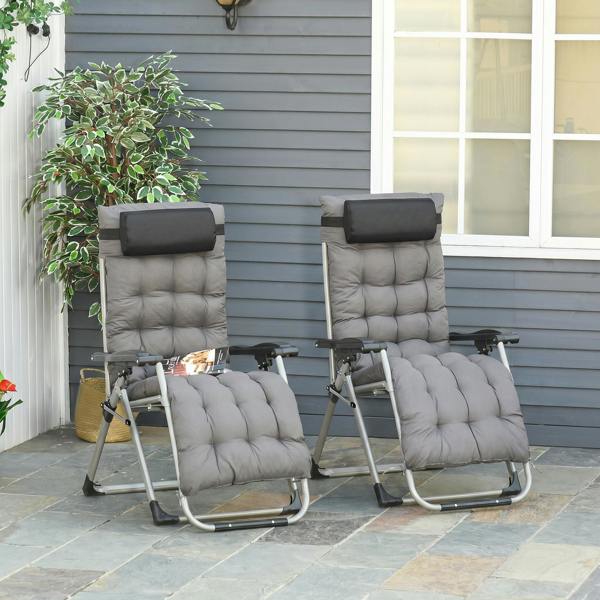 Outdoor Lounge Chair Set