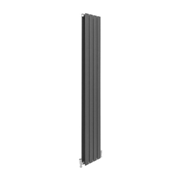 Designer Flat Panel Radiator - Anthracite Grey (1600mm x 280mm)