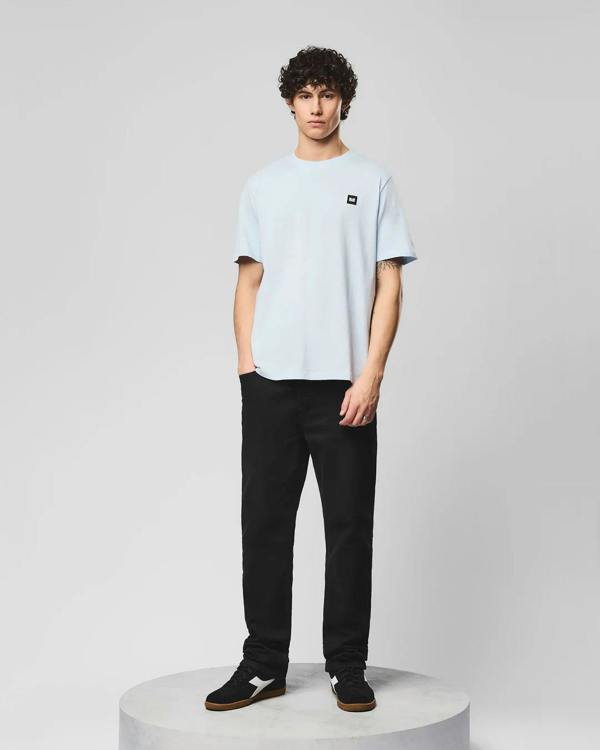 Weekend Offender Brooklands Plain T-Shirt - Sky Blue