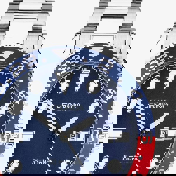 Sekonda Dive Ocean Blue & Red Watch 30196