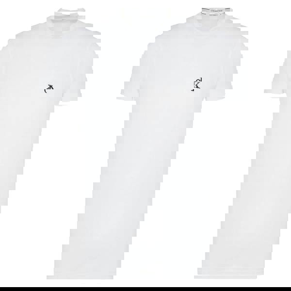 Calvin Klein Mens Essential Organic Cotton Slim T-Shirt - White - 