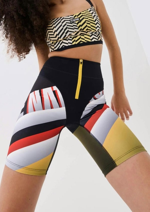 P.E Nation PE Nation Womens Propel Bike Short in Black