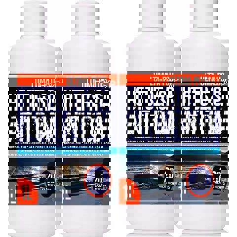 Ultima Plus XP ULTIMA-PLUS XP Hot Tub & Spa Anti Foam - Removes Surface Foam Quickly and Easily - Suitable For All Hot Tubs 2L