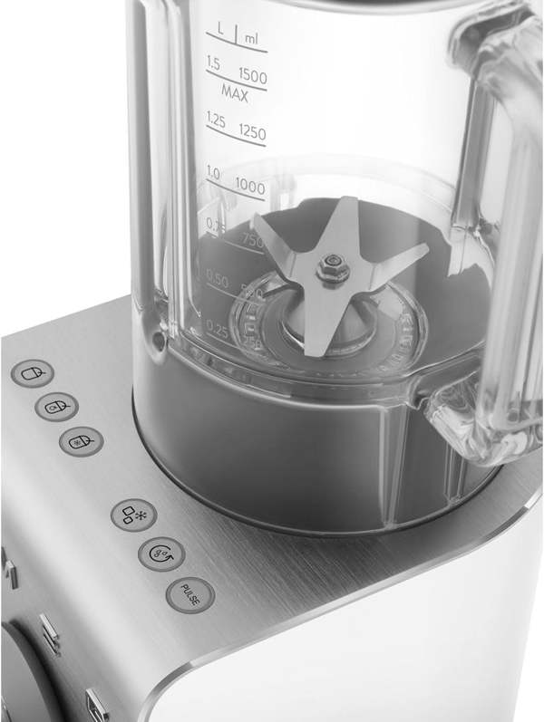 Smeg BLC02 Matte 50's Style High Performance Blender - with Free Gift RRP £30