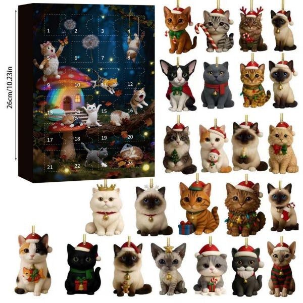 Leaper 2D Christmas Kitty Countdown Calendar
