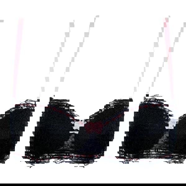 Little Women Midnight Ribbon Non-Wired Balconette Fixed Padding Bra