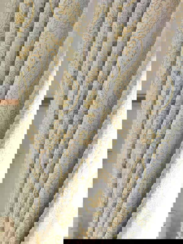 Luxury Living Victoria Room Darkening Ring Top Curtains