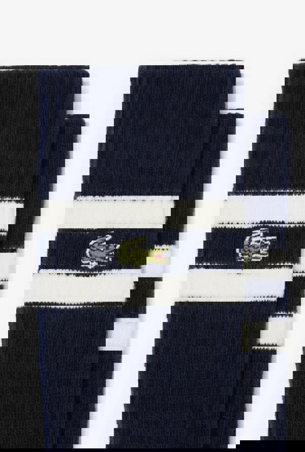 Lacoste Men's Ribbed Cotton Socks