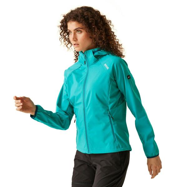 Regatta Womens/Ladies Bourda Soft Shell Jacket - Tahoe Blue/Moroccan Blue - 