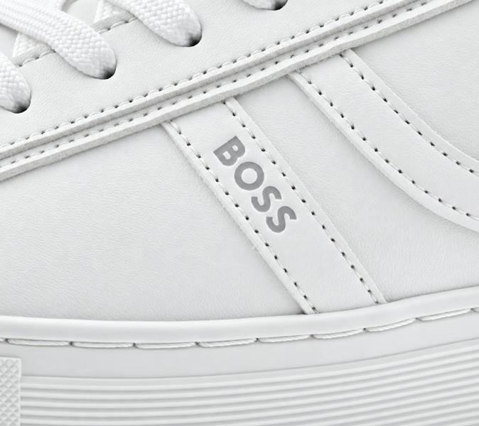 BOSS Rhys Tennis Trainers White
