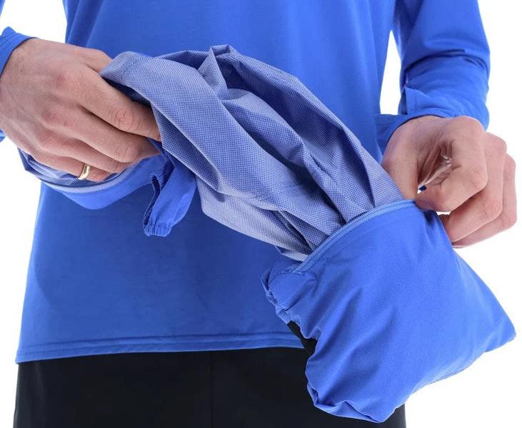 Inov8 Stormshell V2 Running Rain Jacket Waterproof Coat Blue 001704
