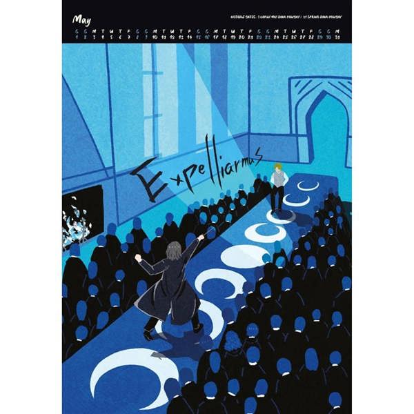 Harry Potter, Collector's Edition A3 Calendar 2027, Wall Calendars, Month To View, Entertainment, Gift
