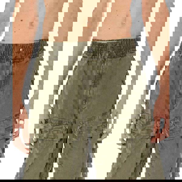 Diesel Mens P-Beek Shorts - Green - 