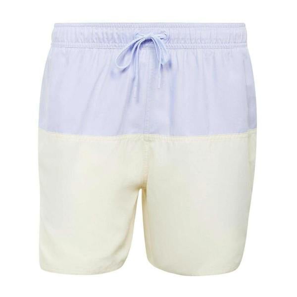 Adidas Mens CLX Colour Block Mesh Swim Shorts - Violet - 