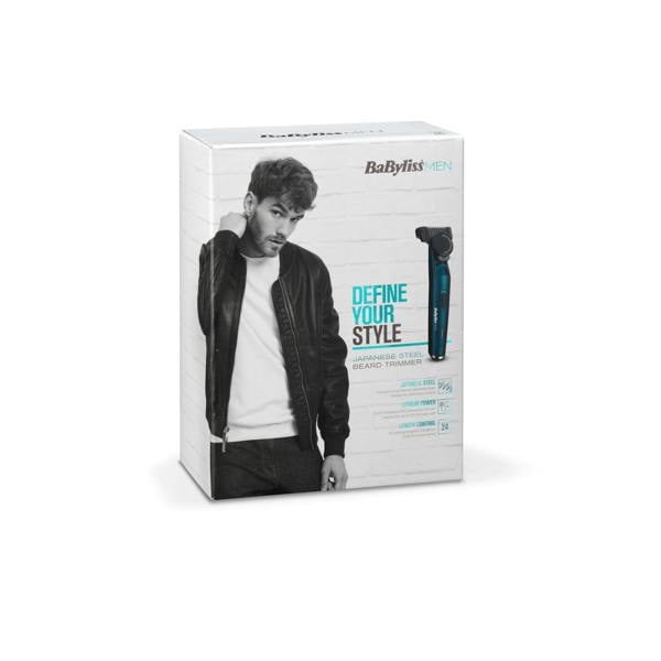 BaByliss 7865U Men Japanese Steel  Beard Trimmer