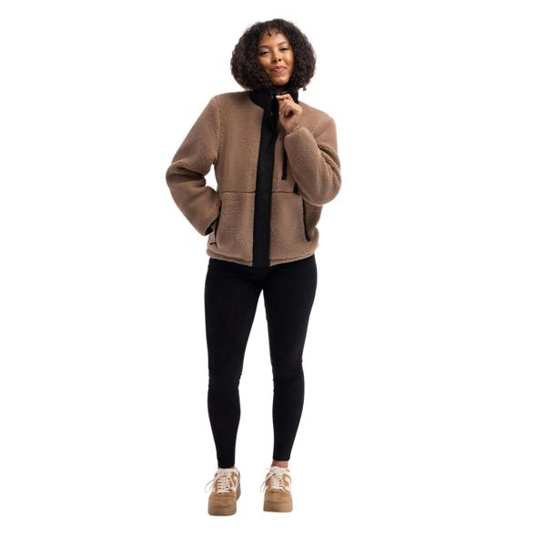 Trespass Womens/Ladies Yuill Fleece Jacket - Beige - 