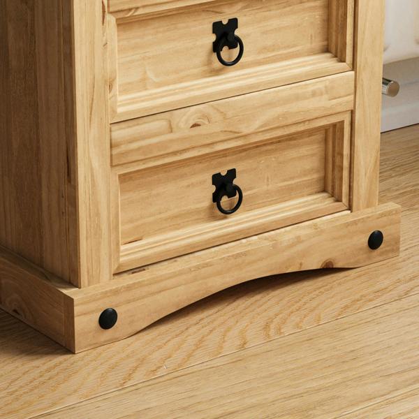 Vida Designs Corona 5 Drawer Narrow Chest