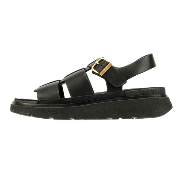FitFlop GEN-FF Fisherman Leather Women's Sandals - Black