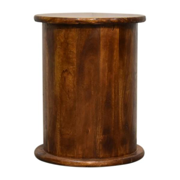 Artisan Furniture Solid Wood Mini Chestnut 2 Drawer Drum Chest