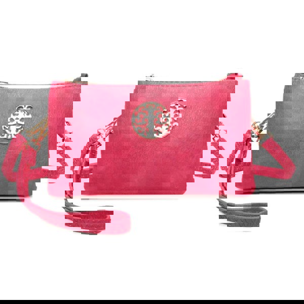 Love EMVY Rustic Tree Collection Crossbody Bag with Clutch Wrist Strap