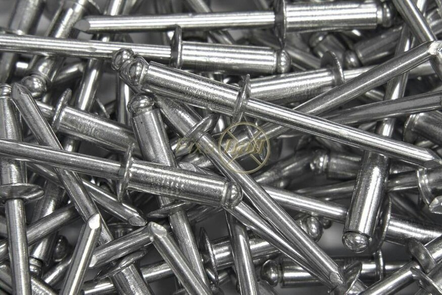 Fixaball 2.4mm Pop Blind Rivets Domed Aluminium/ Steel ISO 15983A
