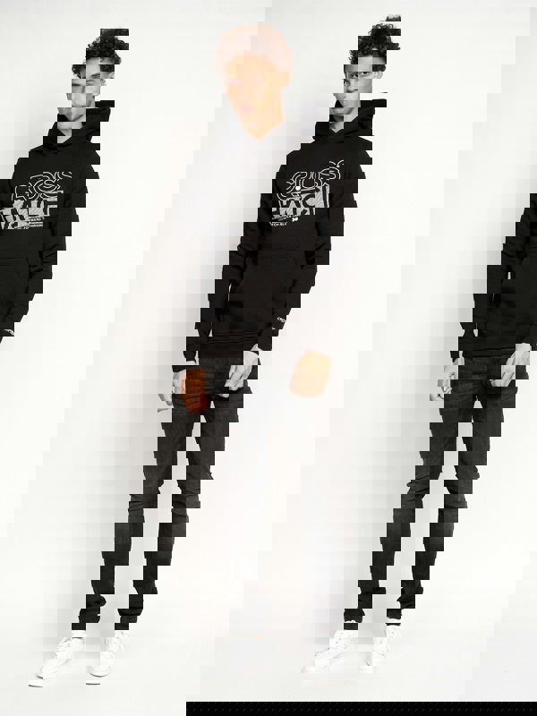 Crosshatch Englow Hoodie 2pk Black/White