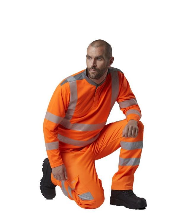 Kingford EcoViz Stretch Cargo Trouser Leo Workwear
