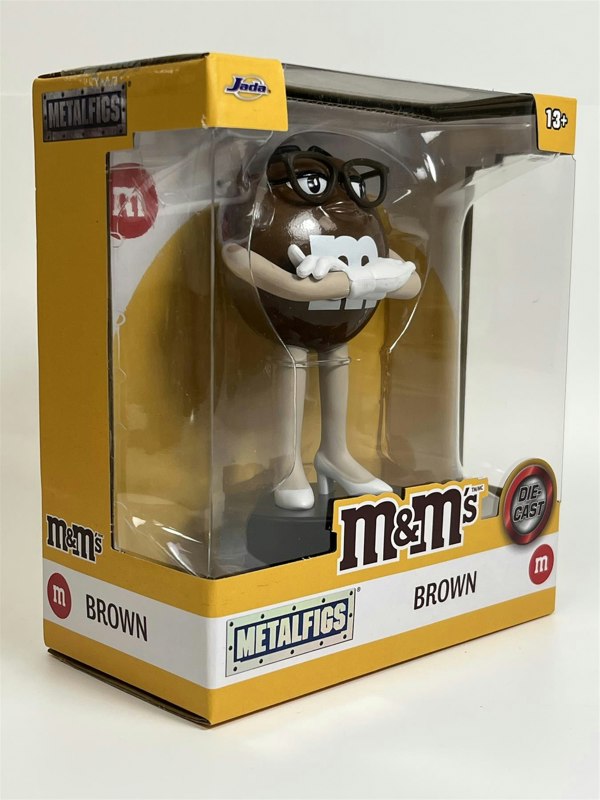 Jada M&Ms Mrs Brown 4 Inch Metal Figure 253251033 - 34464