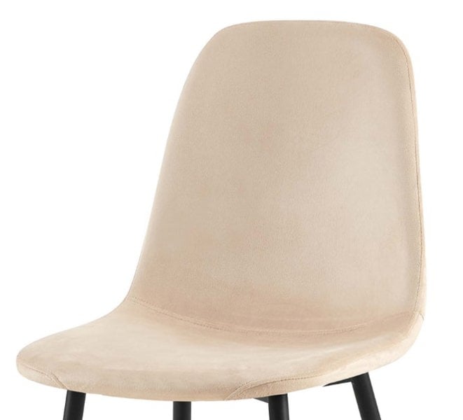DS Living Luxe Dining Chair 4pc Cobbleston Wood Printed Coating
