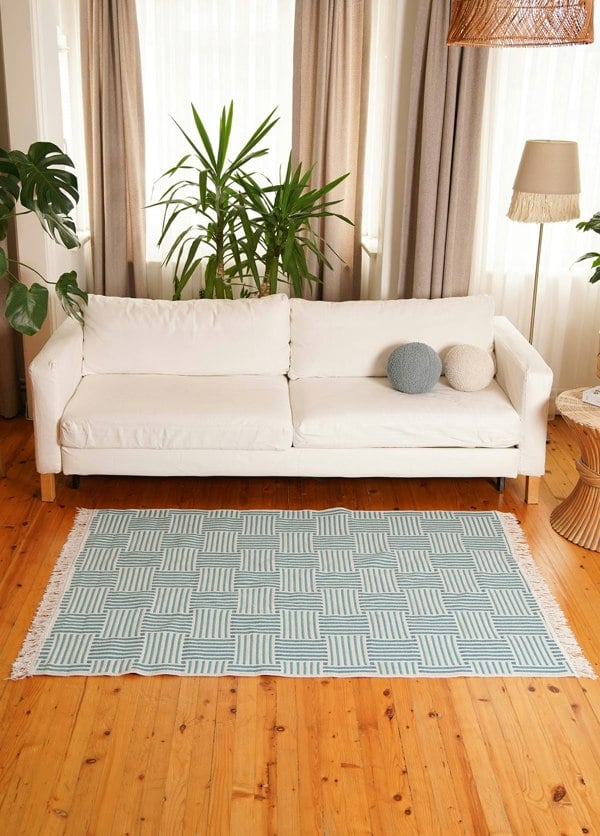 Rozi Line Collection Kilim Rug