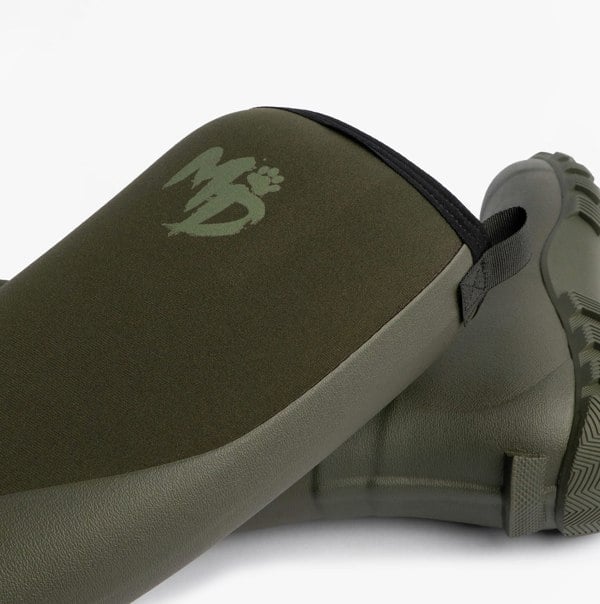 Mud Dogs RUTLAND TALL Neoprene Wellington Boots Olive