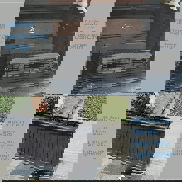 Gr8 Garden Dog Pet Ramp Plastic Folding Lightweight Strong Bi Fold Travel Car Van Portable