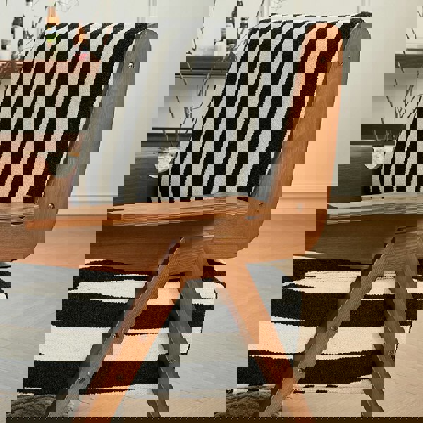 Alba Armchair Vintage, Armchair With Wood, Solid Wood-Weilai Concept-Weilai Concept