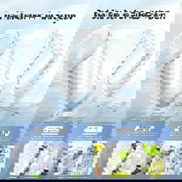 Spector Countertop Ice Cube Maker Machine 12Kg Automatic 2 Size Self Cleaning